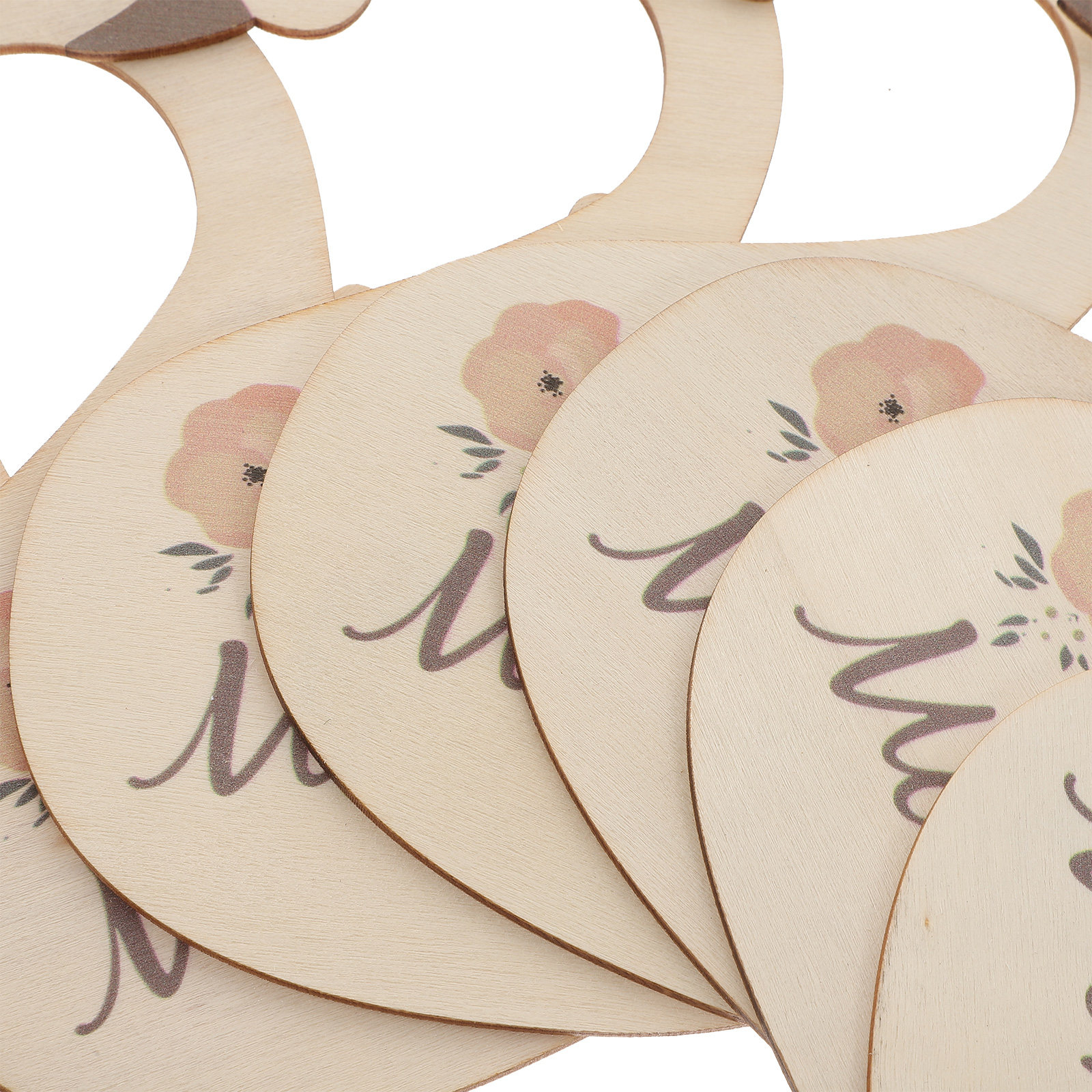 Baby Nursery Wardrobe - 7Pcs Swan Baby Clothes Size Dividers