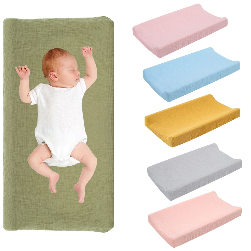 Changing Table Topper - Solid Color Baby Diaper Changing Pad