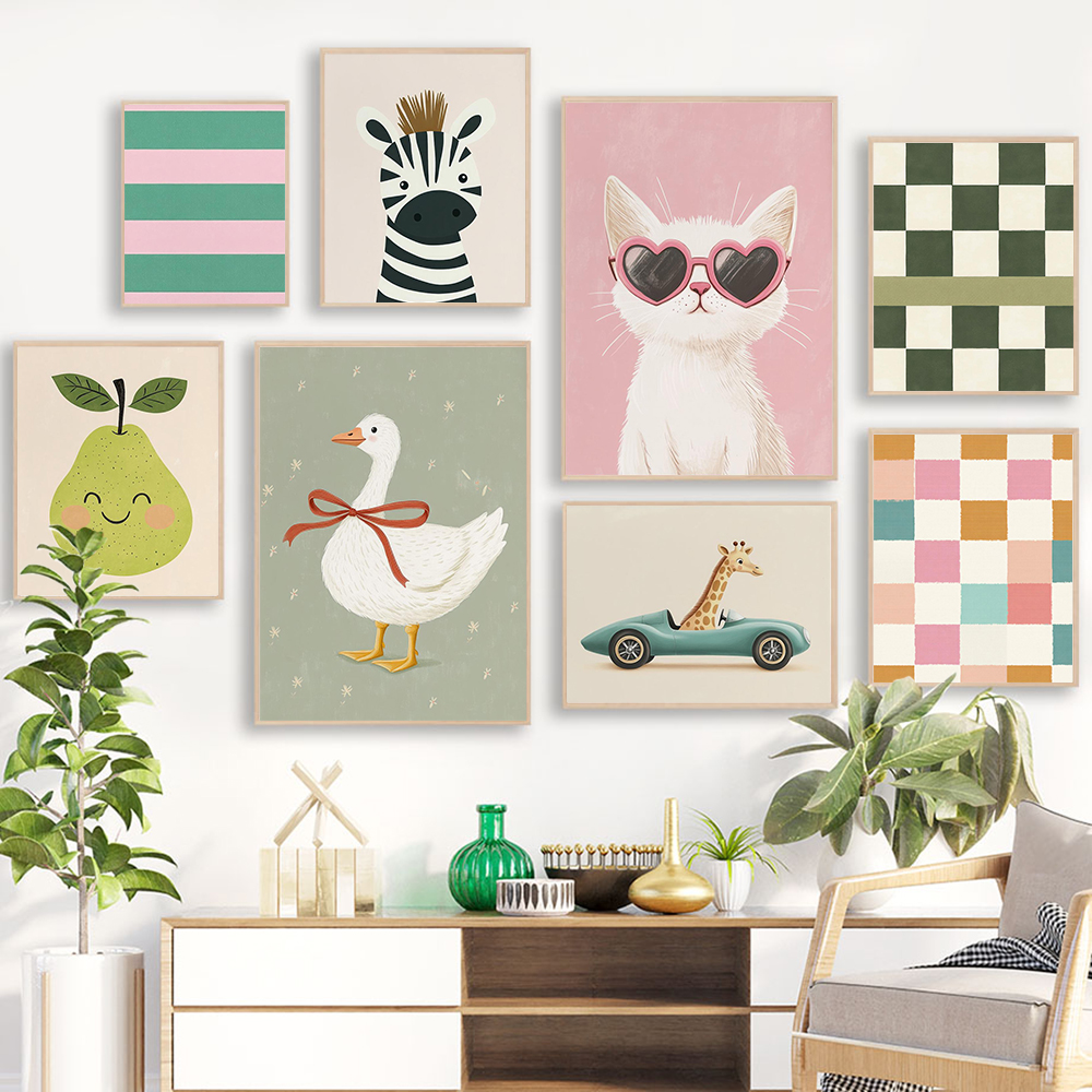 Baby Nursery Murals - 1pc frameless canvas Room Prints Wall