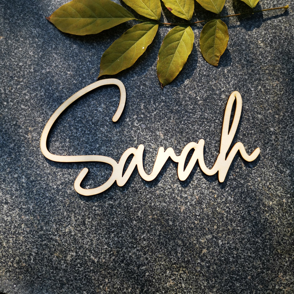 Baby Nursery Name Letters - Pesonalized Wood Baby Name Sign Nursery
