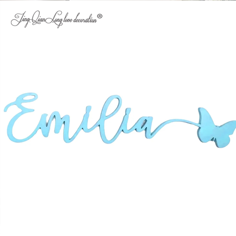 Baby Nursery Girl - Custom Name Sign: Baby Girl Nursery