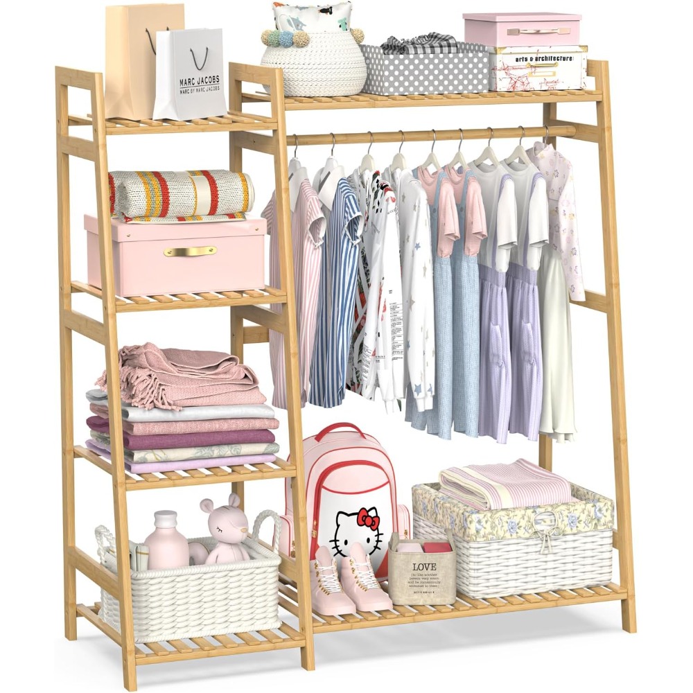 Baby Nursery Wardrobe - US Shipping Kids Clothing Rack with