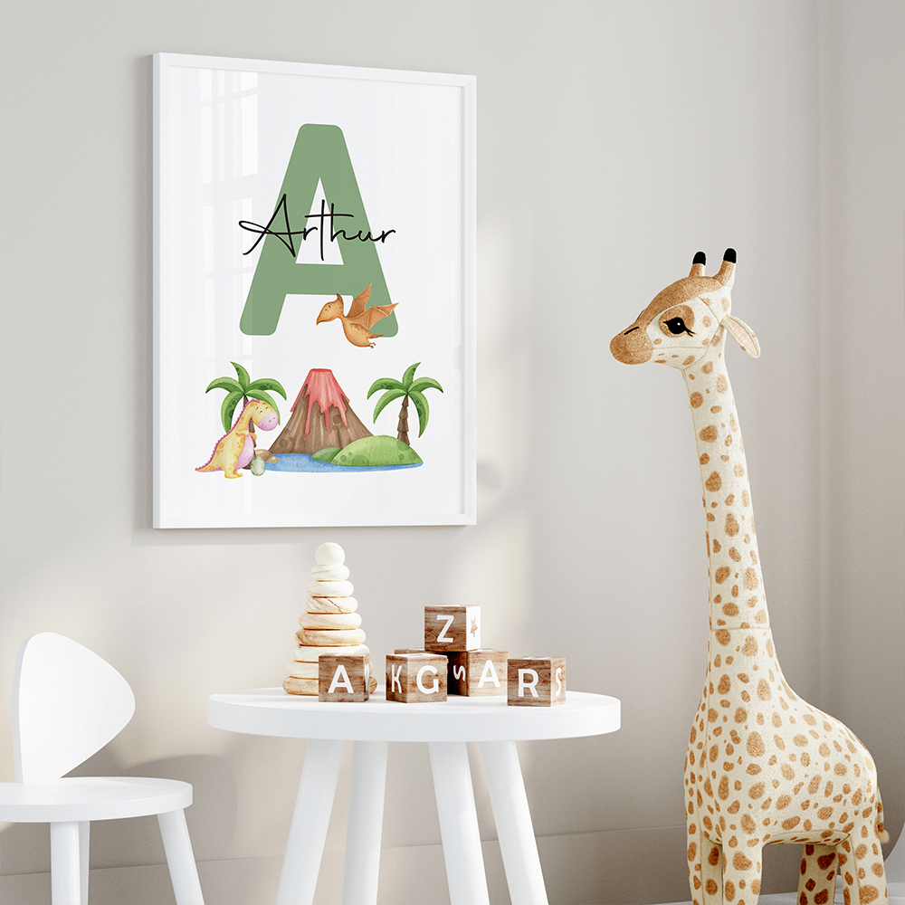 3pcs Personalized Custom Name  - огляд і ціна Baby Nursery Name
