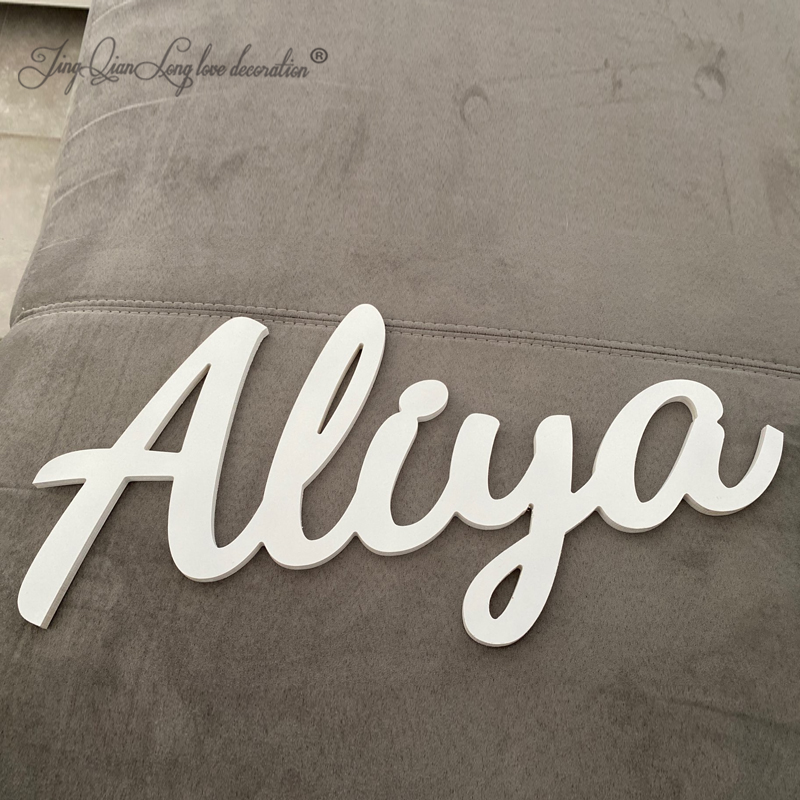 Custom Wooden Name Sign for Ba - огляд і ціна Baby Nursery Name Letters