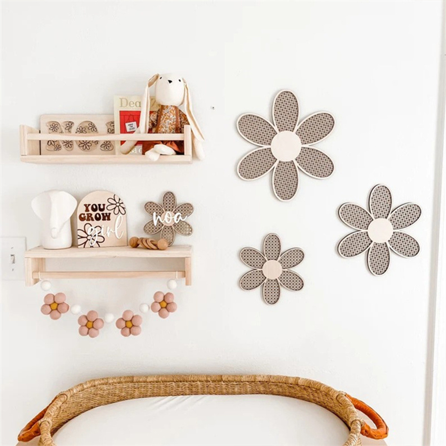 Handmade Felt Daisy Garland Bo - огляд і ціна Baby Nursery Decor Girl