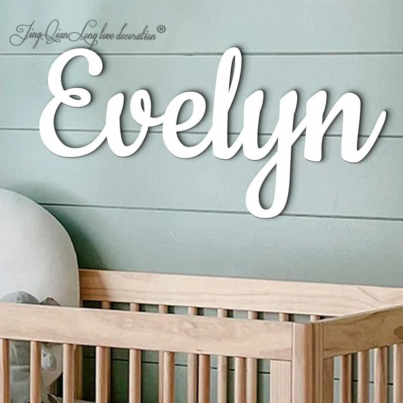 Custom Personalized Wooden Nam - огляд і ціна Baby Nursery Name Letters