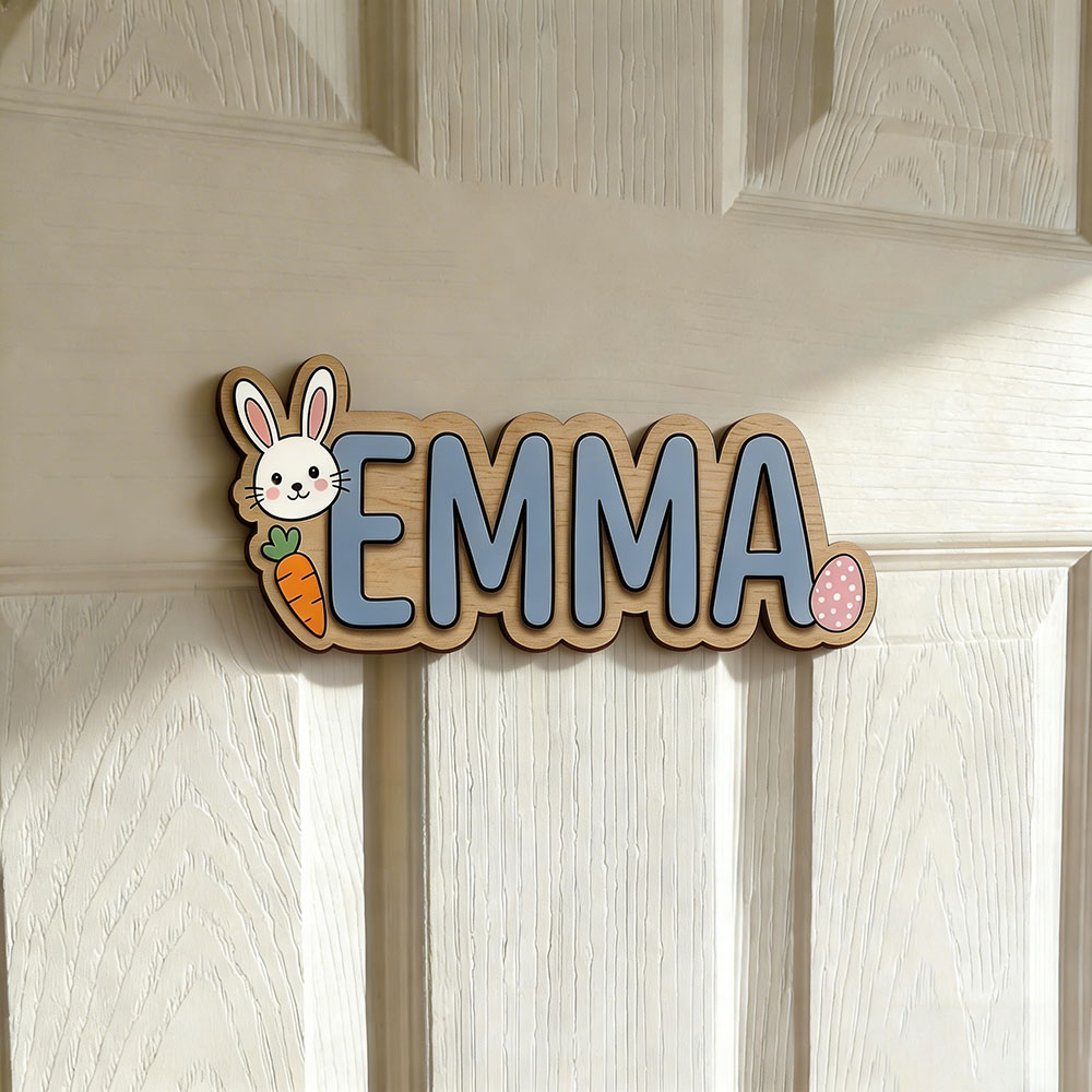 Personalized Easter Bunny Name - огляд і ціна Baby Nursery Name