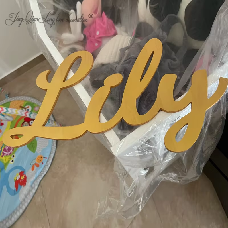Custom wood name sign nursery  - огляд і ціна Baby Nursery Name Letters