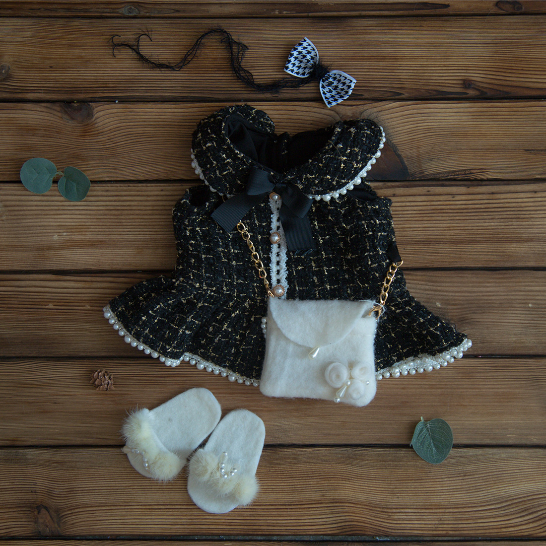 Newborn Sewing Girl Dress Soft - огляд і ціна Baby Nursery Set