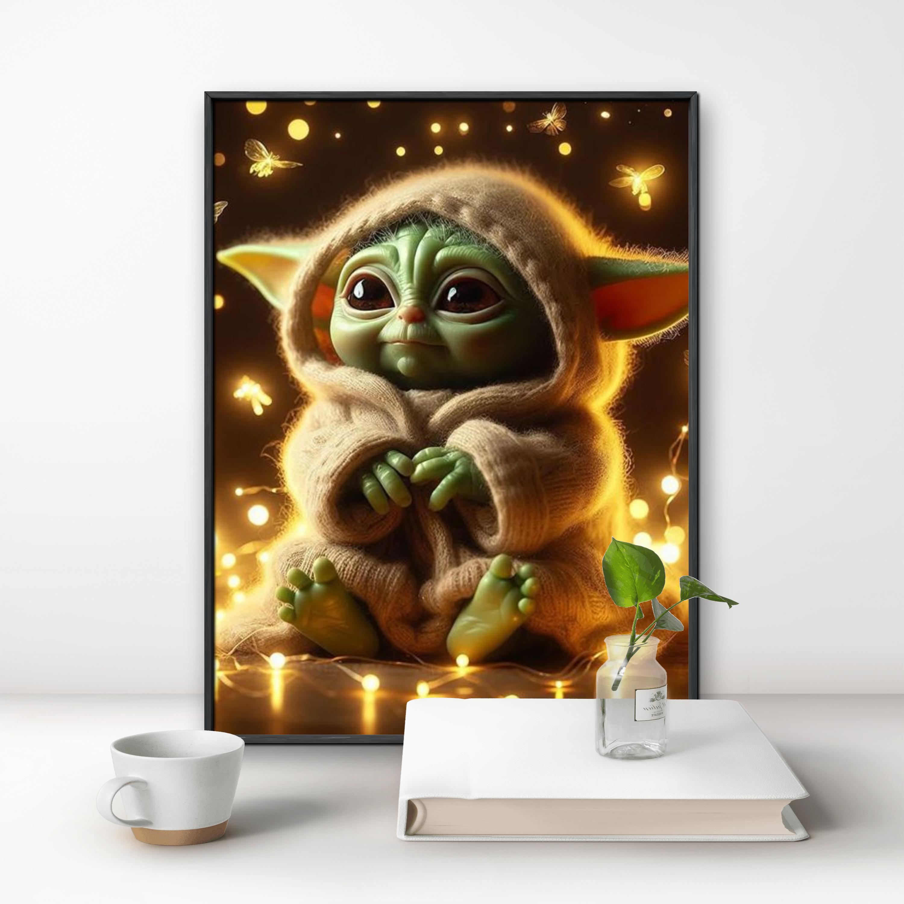 Star Wars Cute Baby Yoda 5D DI - огляд і ціна Baby Yoda Nursery