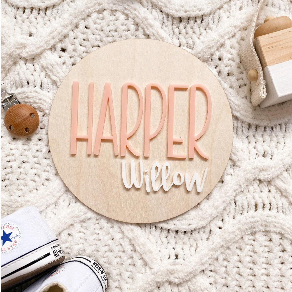 Personalised Birth Announcemen - огляд і ціна Baby Nursery Name