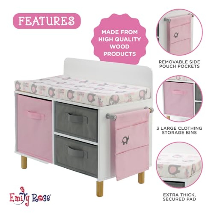 14-19 Inch Baby Doll Nursery F - огляд і ціна Baby Nursery Elephant Theme