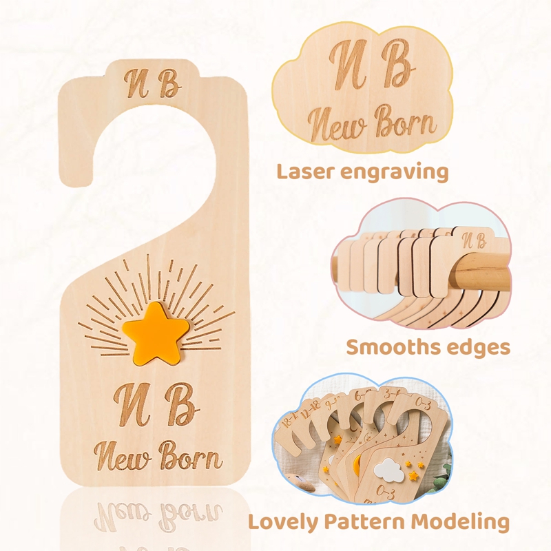 Wooden Baby Wardrobe Divider L - огляд і ціна Baby Nursery Wardrobe