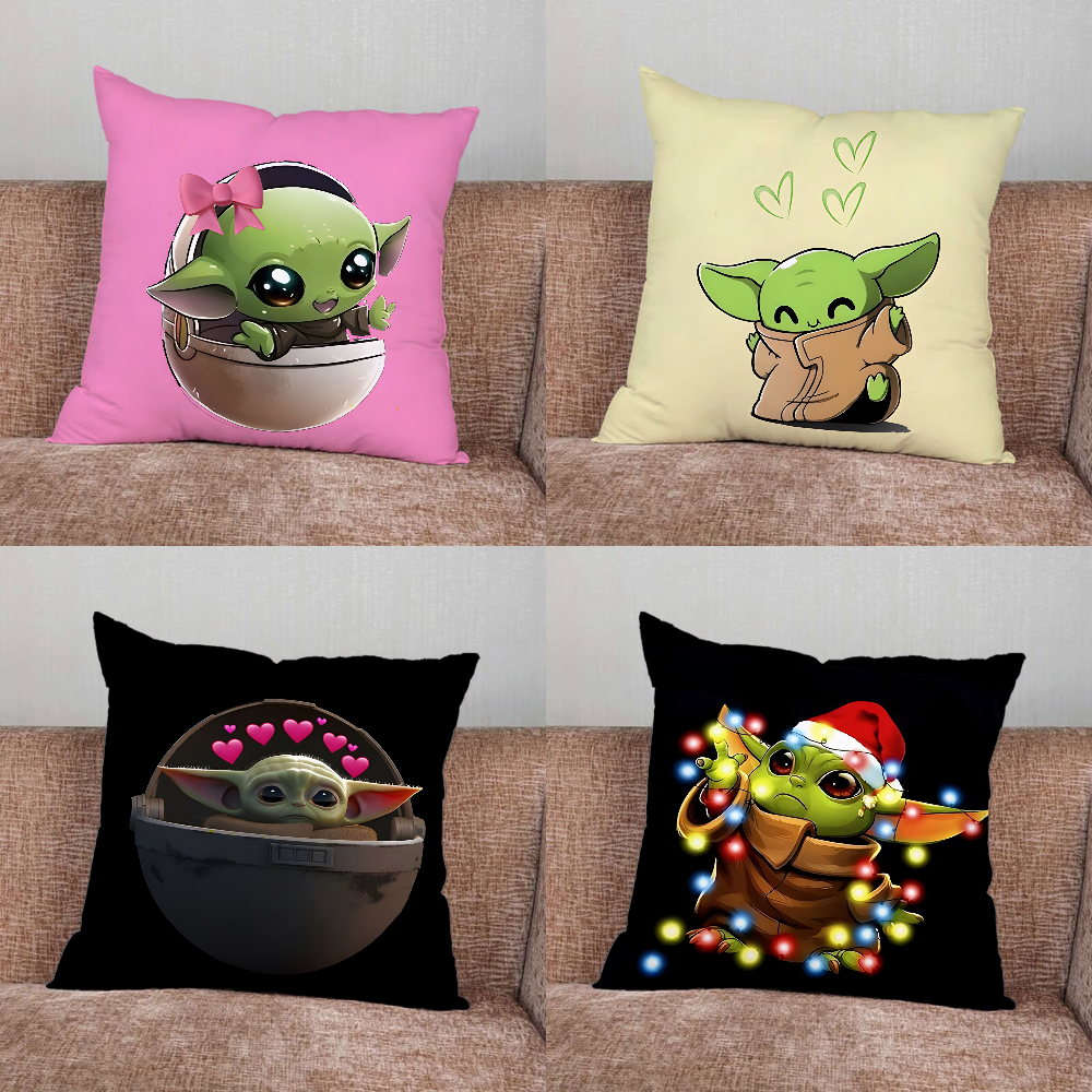 Cartoon Baby Y-Yoda-S Pillow C - огляд і ціна Baby Yoda Nursery