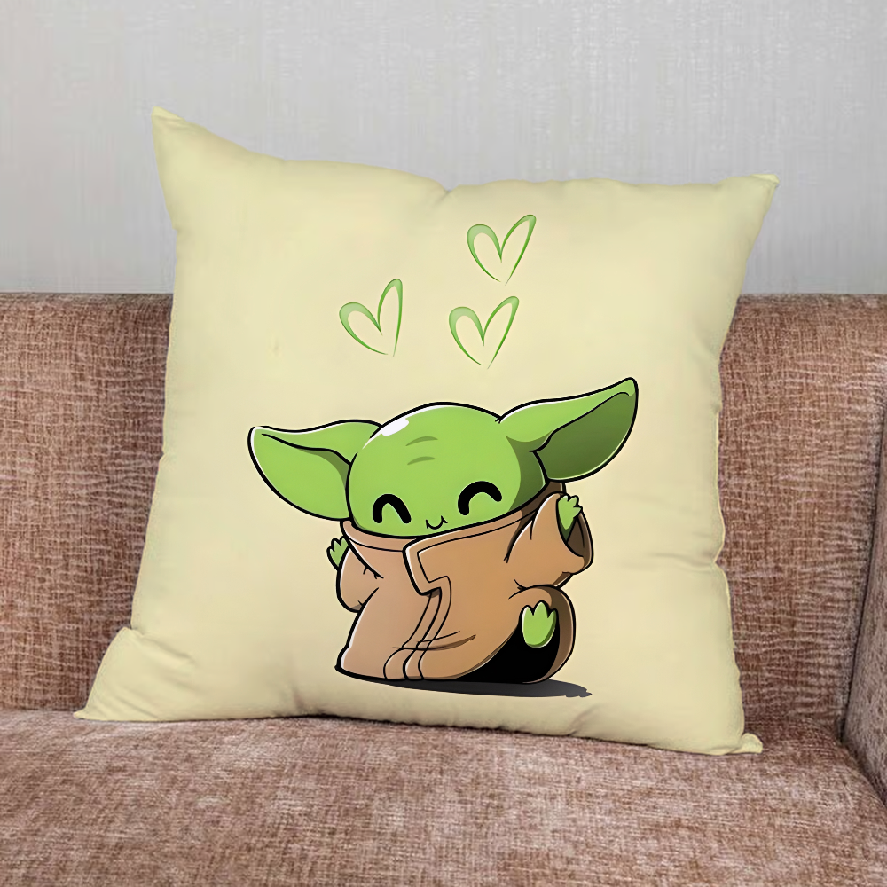 Cartoon Baby Y-Yoda-S Pillow C - огляд і ціна Baby Yoda Nursery