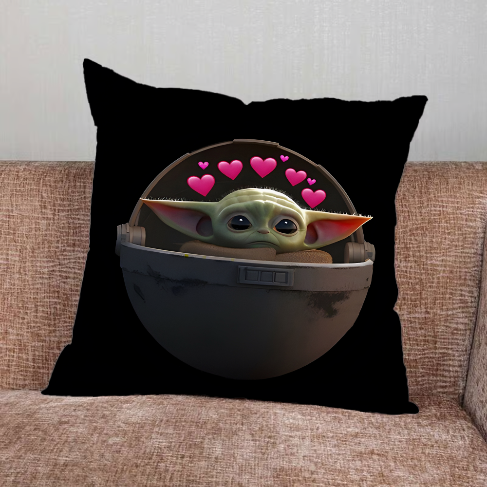 Cartoon Baby Y-Yoda-S Pillow C - огляд і ціна Baby Yoda Nursery