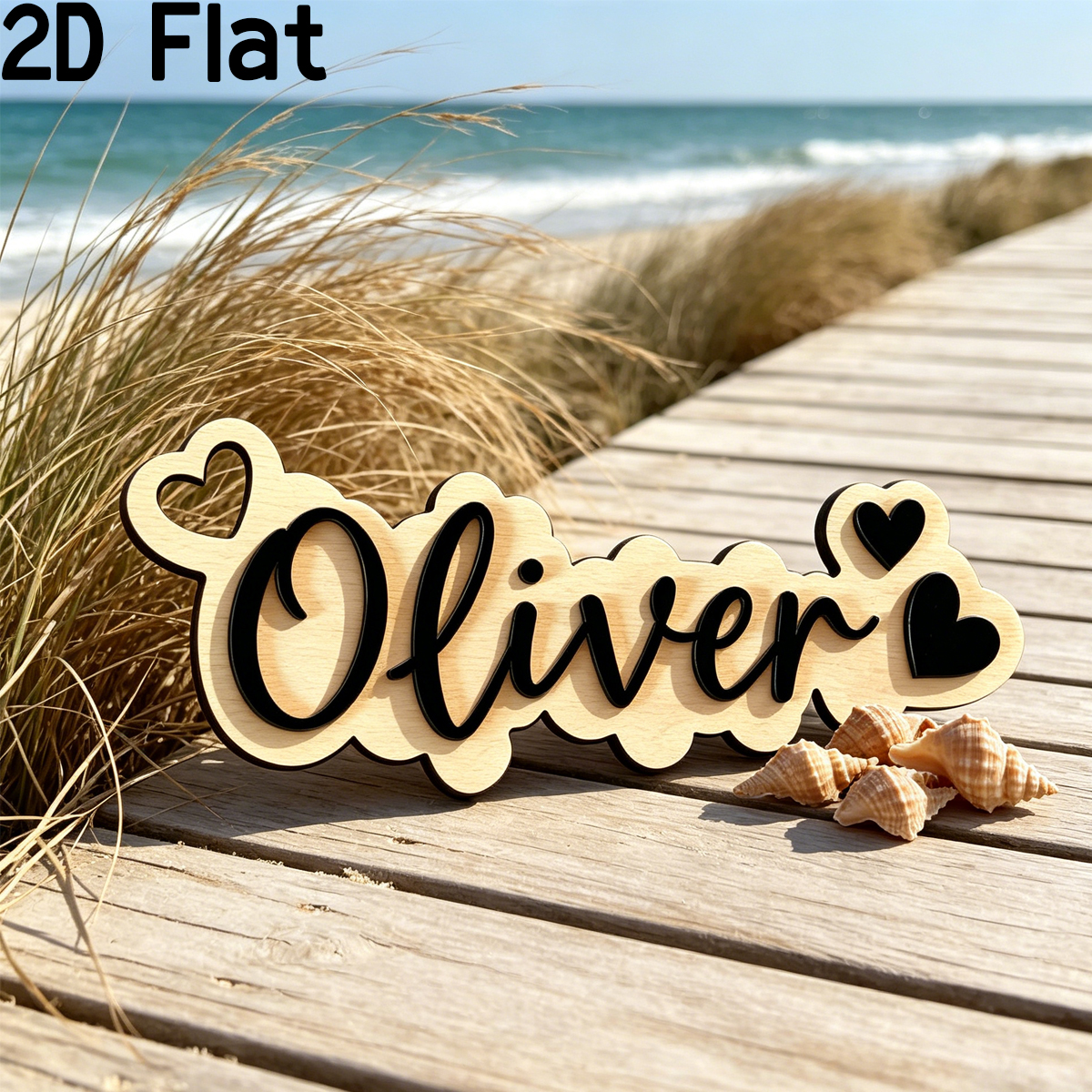 1Pc Custom Love Decor Wooden A - огляд і ціна Baby Nursery Name