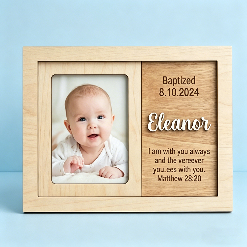 Personalized Baptism Photo Fra - огляд і ціна Baby Nursery Frames