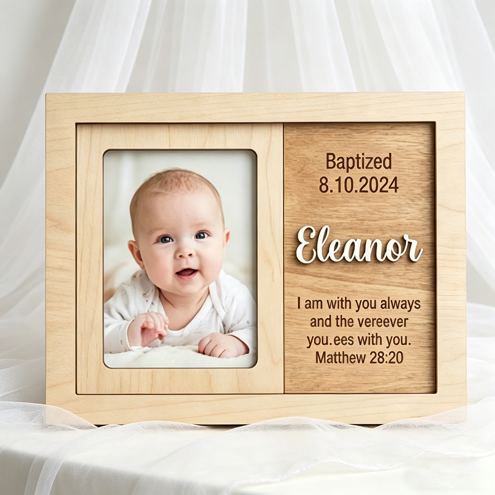 Personalized Baptism Photo Fra - огляд і ціна Baby Nursery Frames