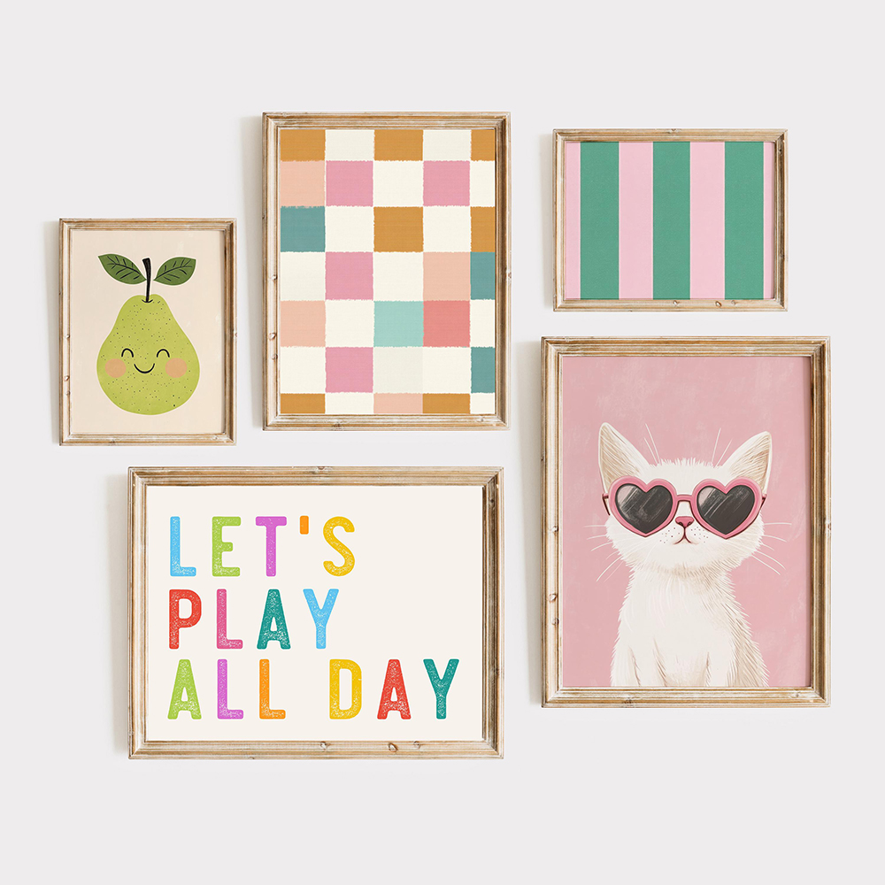 1pc frameless canvas Room Prin - огляд і ціна Baby Nursery Murals