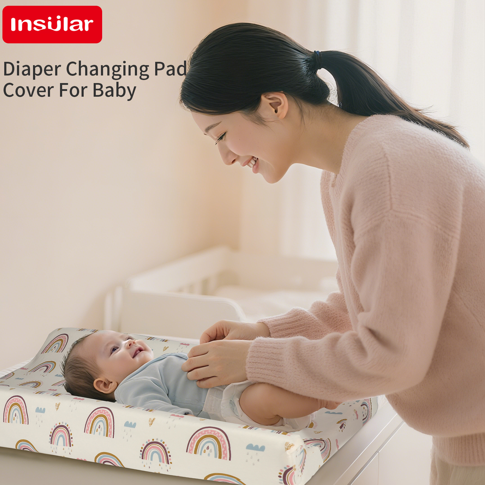 Pure Cotton Cushion Reusable C - огляд і ціна Changing Table Topper