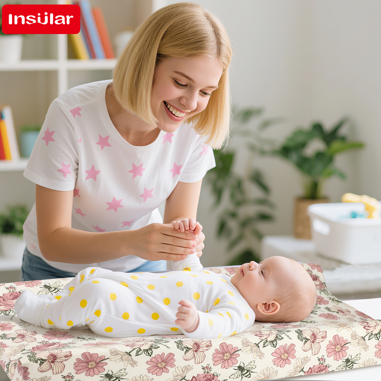 Pure Cotton Cushion Reusable C - огляд і ціна Changing Table Topper