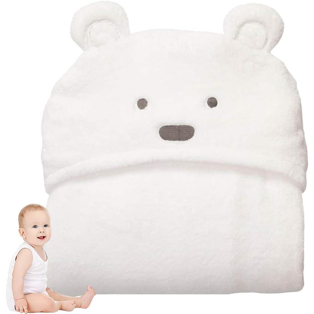 Cute Bear Hooded Towel for Kid - огляд і ціна Baby Nursery Girl