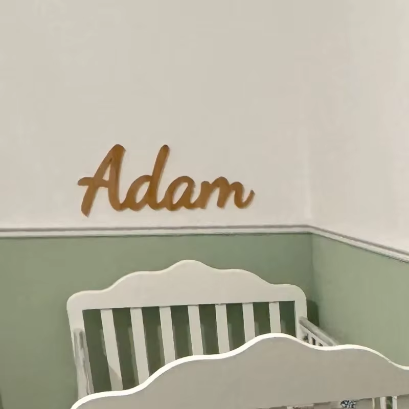 Custom Wood Baby Sign Nursery  - огляд і ціна Baby Nursery Name Letters