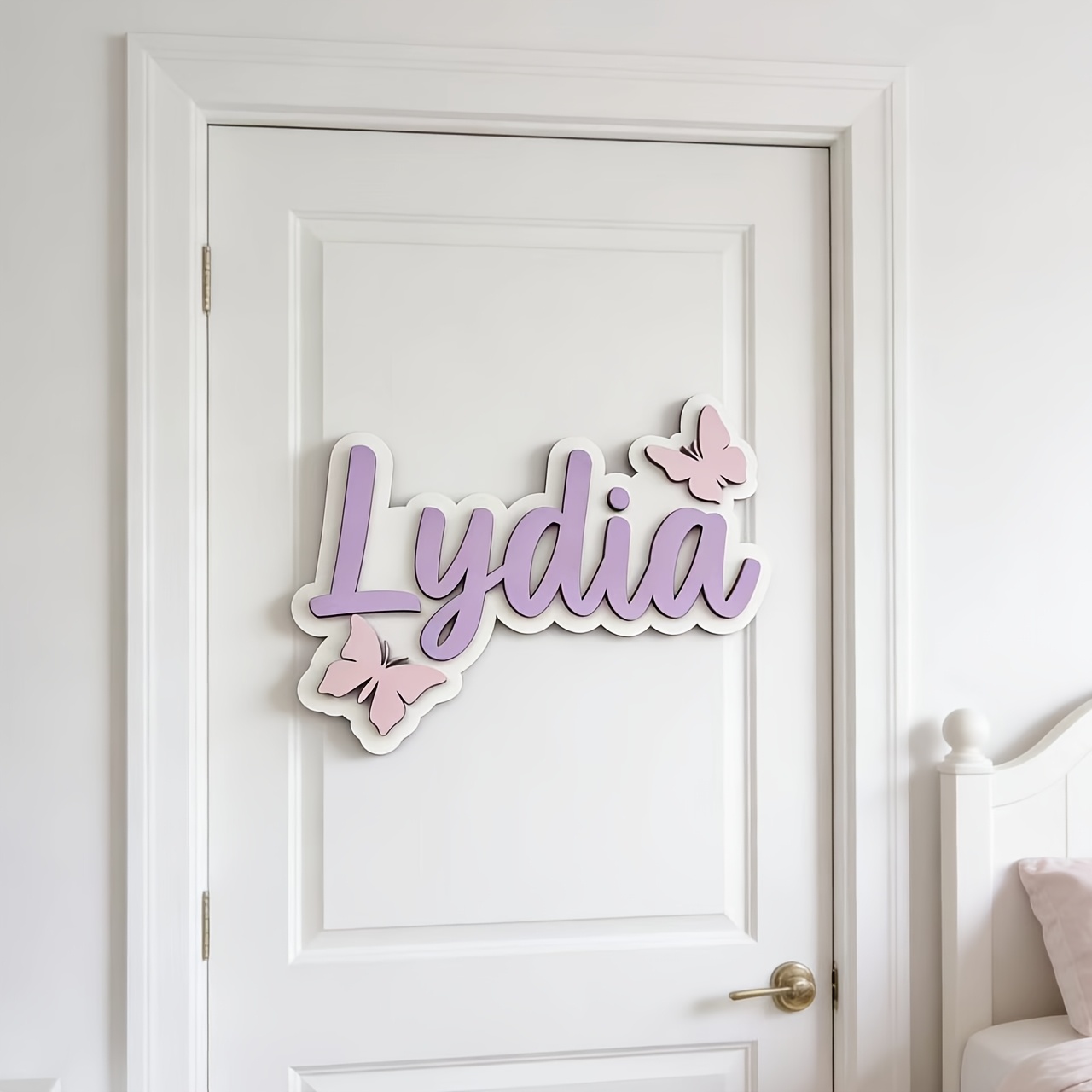 Personalized Blue & Pink Butte - огляд і ціна Baby Nursery Name