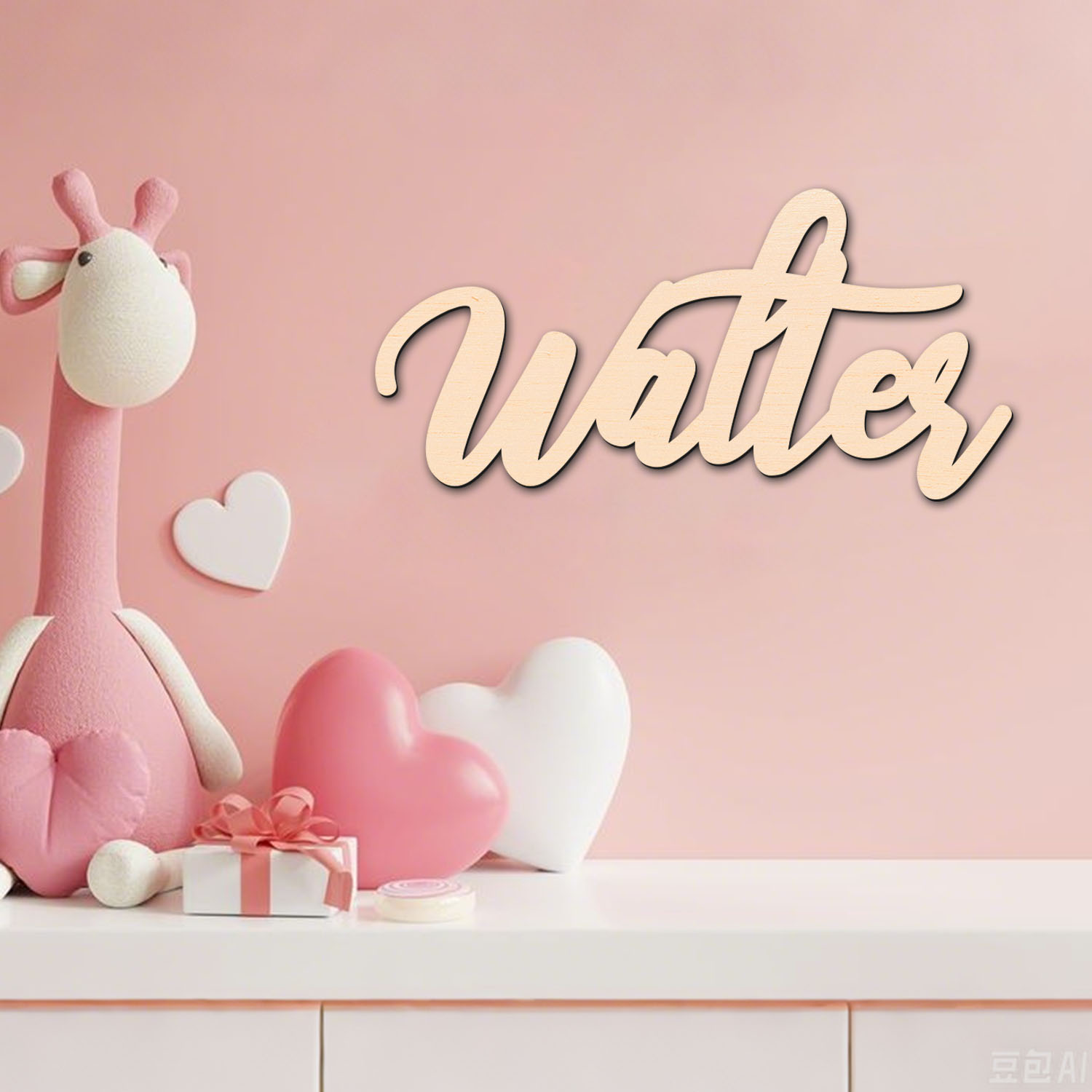 1pc Personalized Wooden Name S - огляд і ціна Baby Nursery Decor Girl