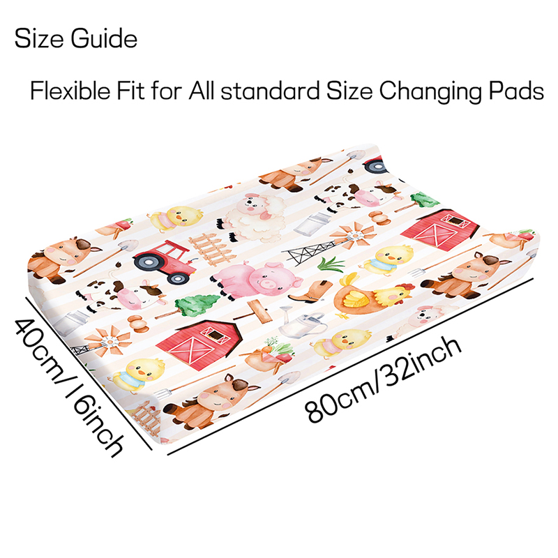 Diaper Changing Pad Cover Prin - огляд і ціна Changing Table Topper