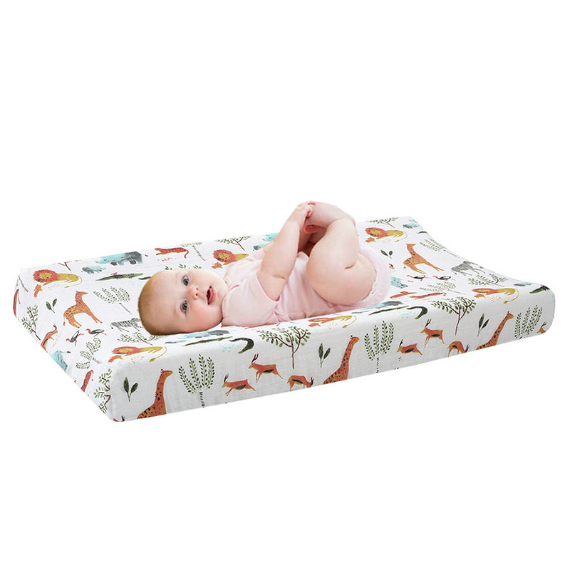 Diaper Changing Pad Cover Prin - огляд і ціна Changing Table Topper