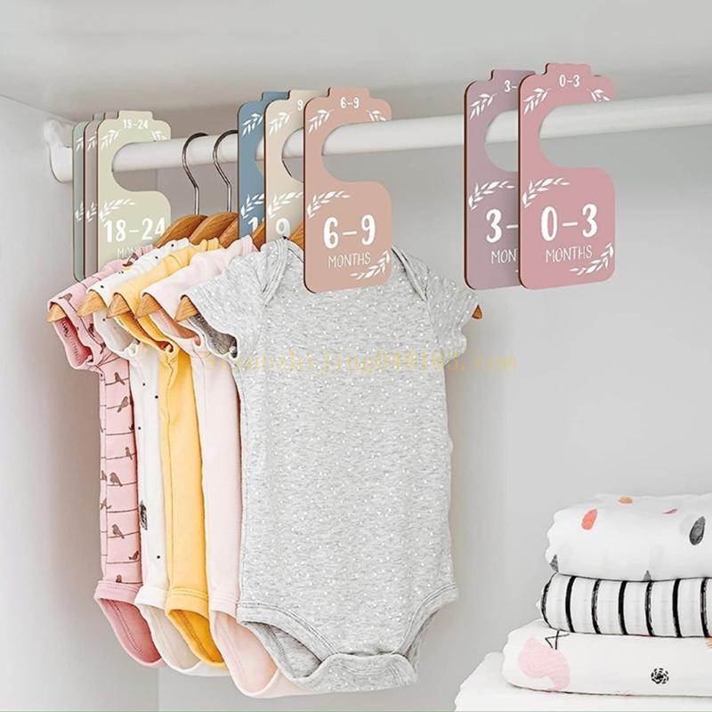 Set of 8 Baby Closet Wooden Di - огляд і ціна Baby Nursery Wardrobe