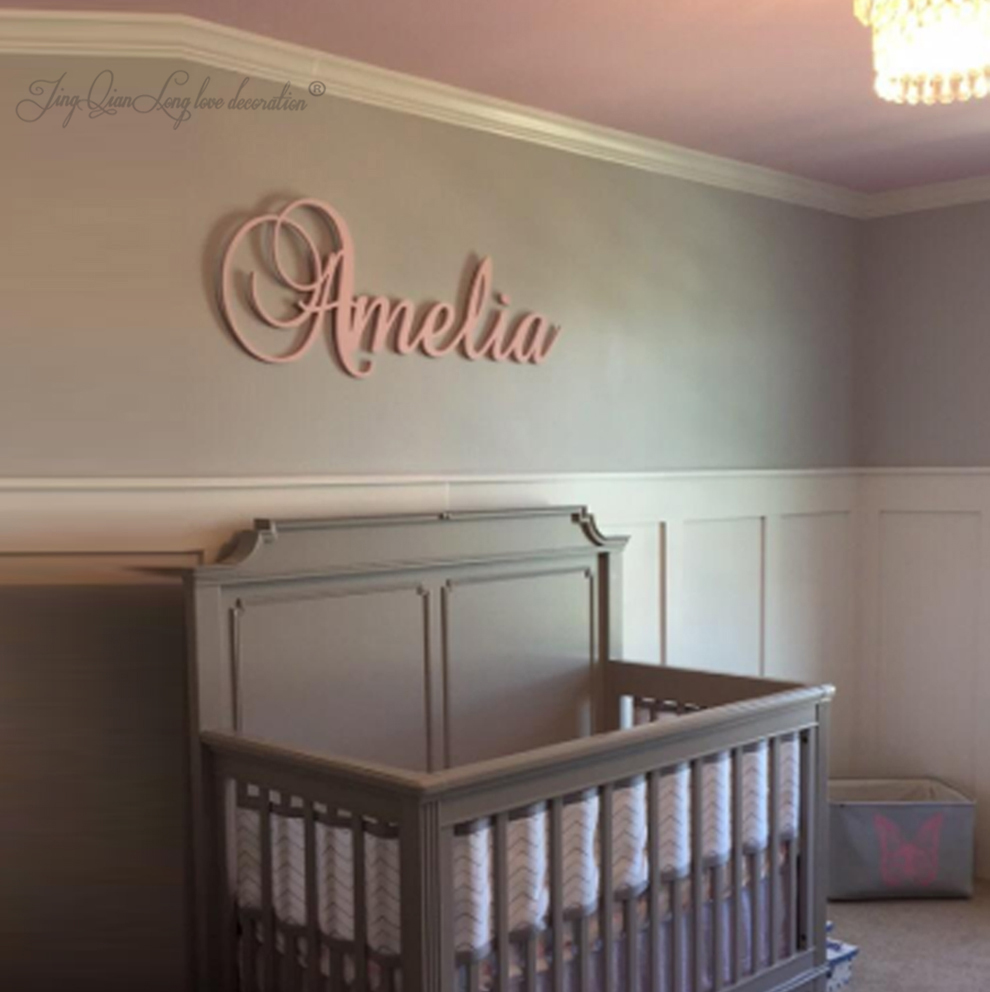 Custom Personalized Wooden Nam - огляд і ціна Baby Nursery Name Letters