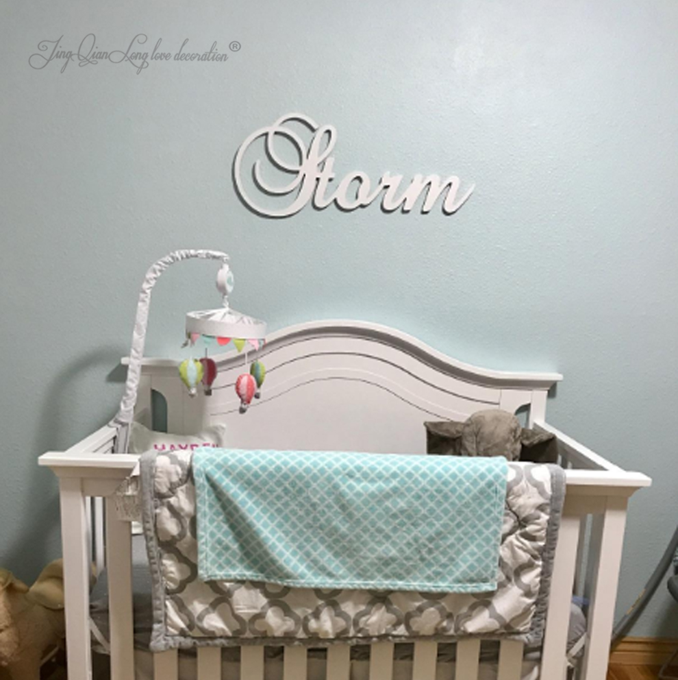 Custom Personalized Wooden Nam - огляд і ціна Baby Nursery Name Letters
