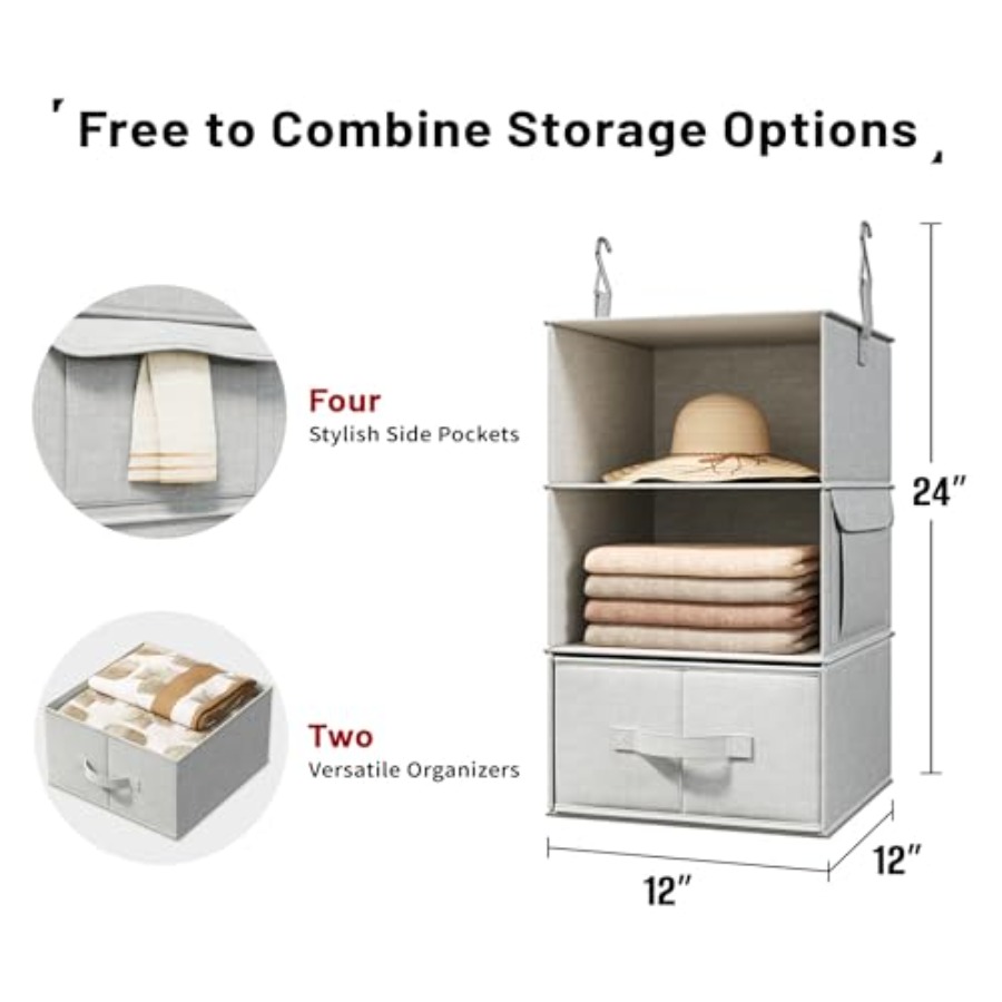 Hanging Clo Organizer, Set of  - огляд і ціна Baby Nursery Wardrobe