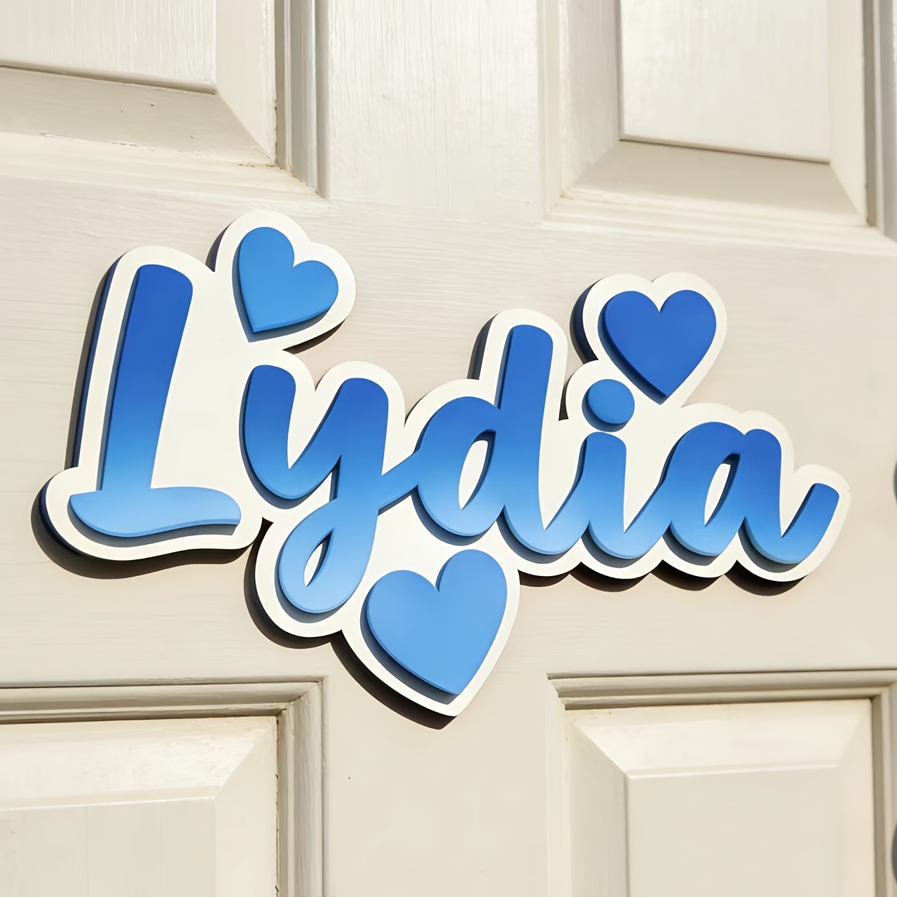 Personalized Gradient Heart Na - огляд і ціна Baby Nursery Name