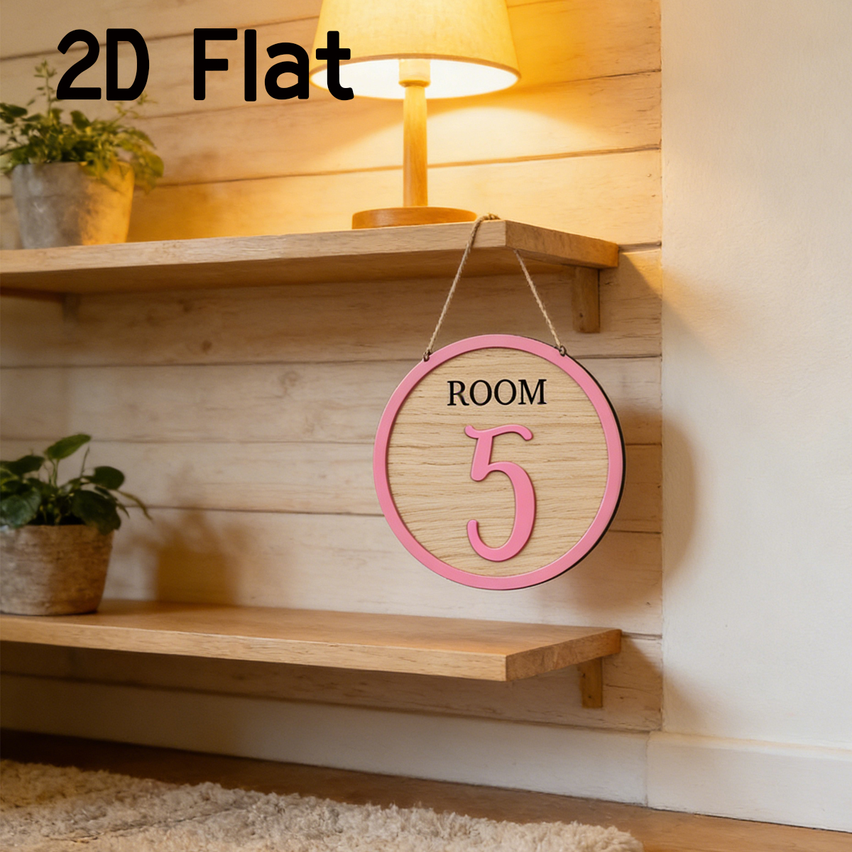 1Pc Cutom Pink Room Number Woo - огляд і ціна Baby Nursery Name
