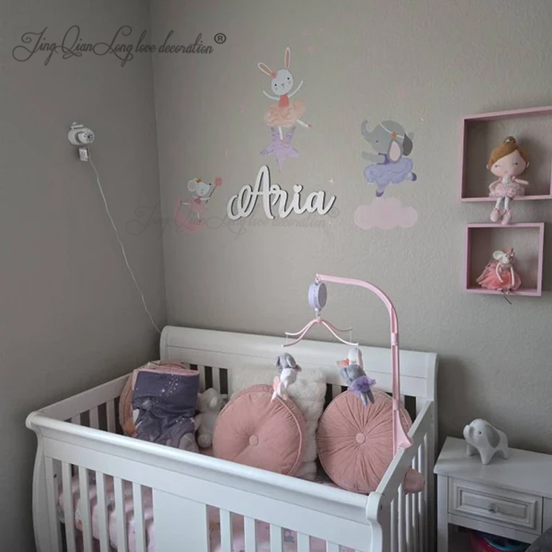Name Sign Custom   for Nursery - огляд і ціна Baby Nursery Name Letters