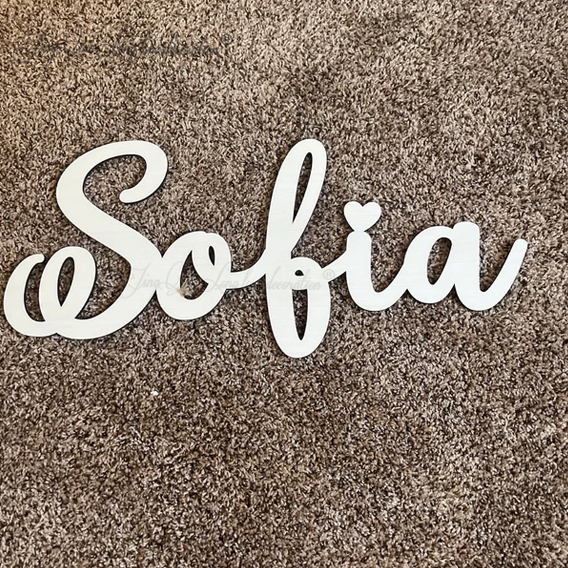 Name Sign Custom   for Nursery - огляд і ціна Baby Nursery Name Letters