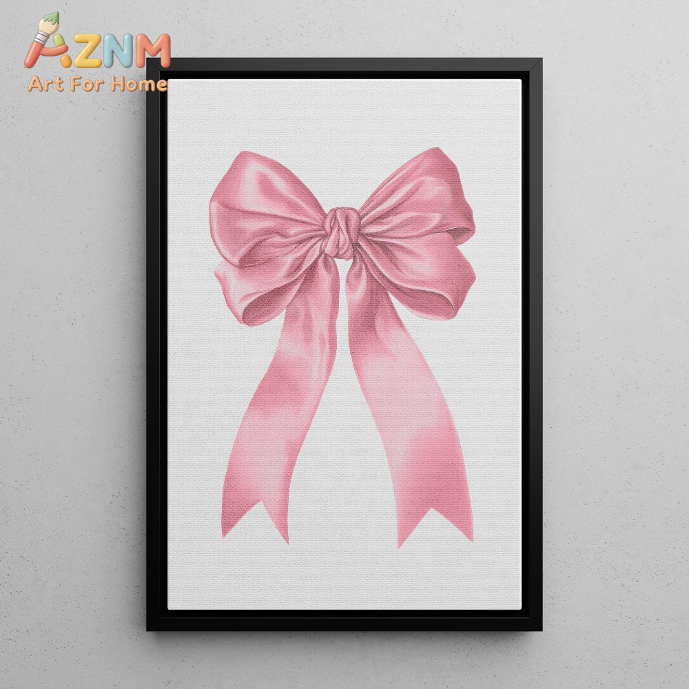 Pink Bows Wall Art Set of 3 Po - огляд і ціна Baby Nursery Frames