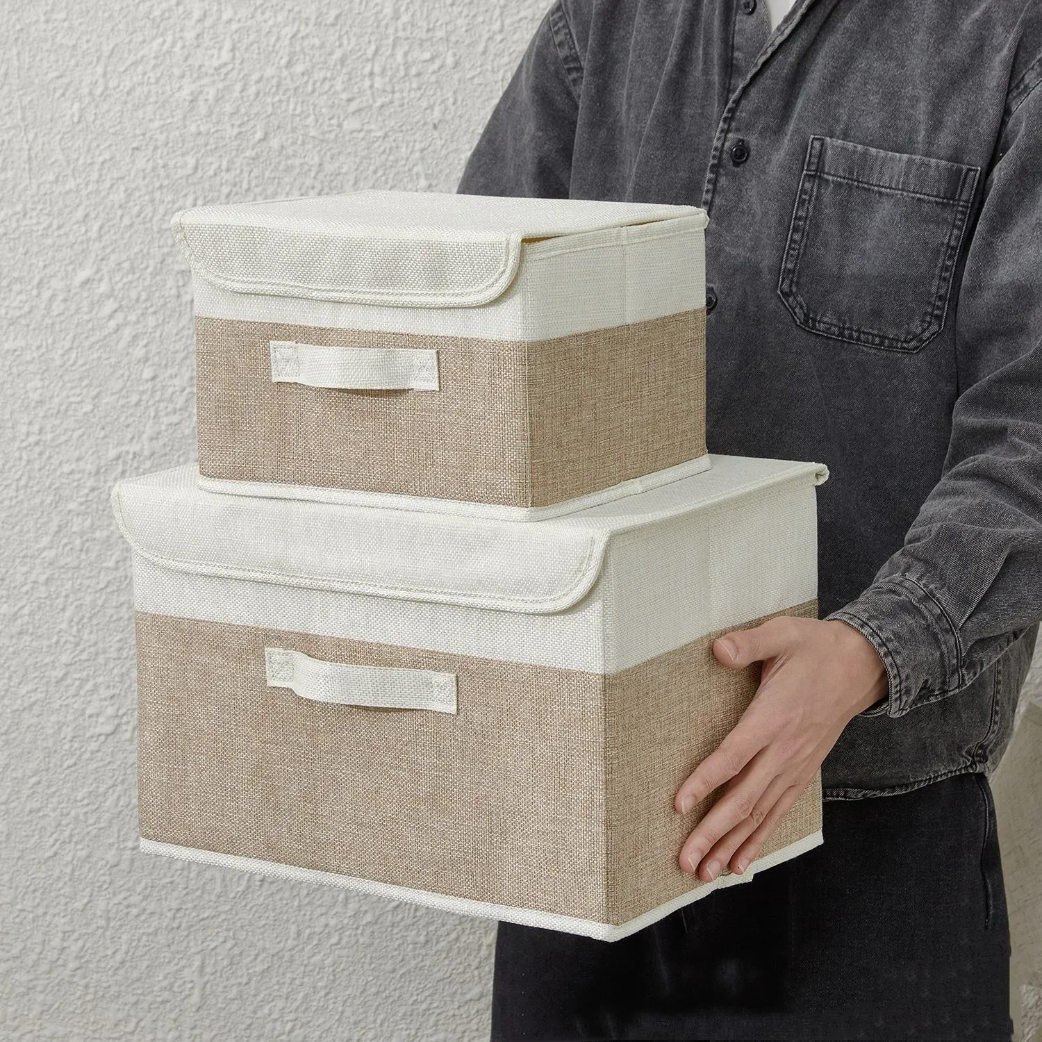 Large-capacity Linen Fabric St - огляд і ціна Baby Nursery Wardrobe