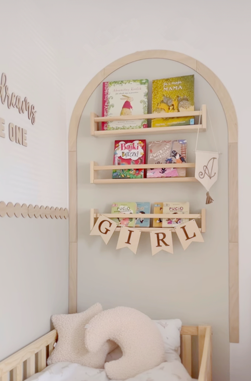 Modern unfinished Wood Wall Ar - огляд і ціна Baby Nursery Frames