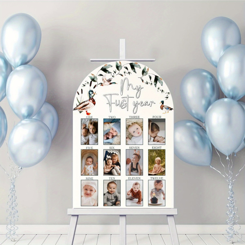 1pc My First Year Photo Board  - огляд і ціна Baby Nursery Frames