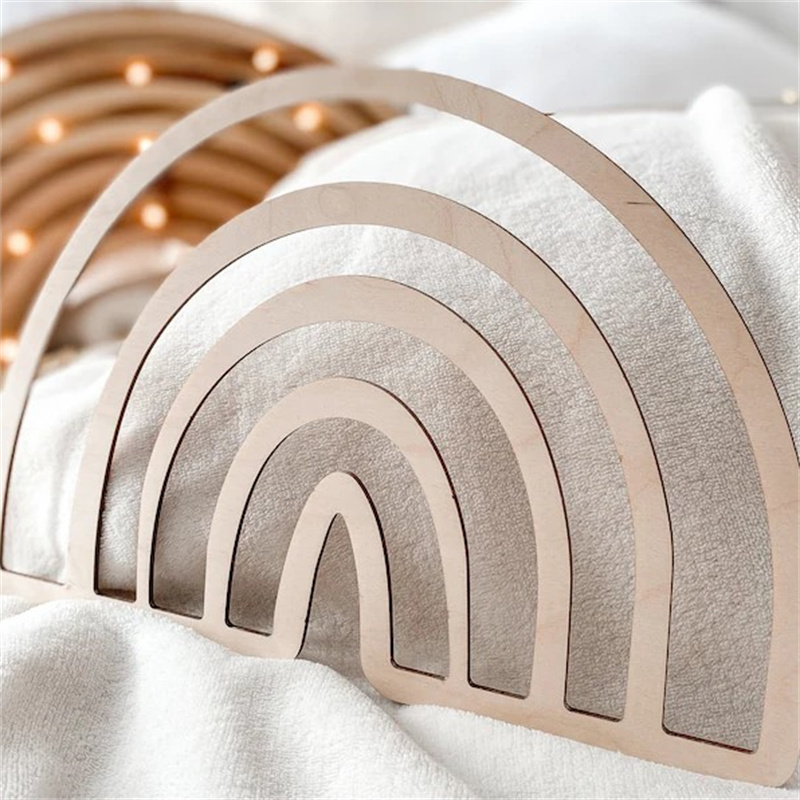 Ins Nordic Style Wooden Rainbo - огляд і ціна Baby Nursery Decor Girl