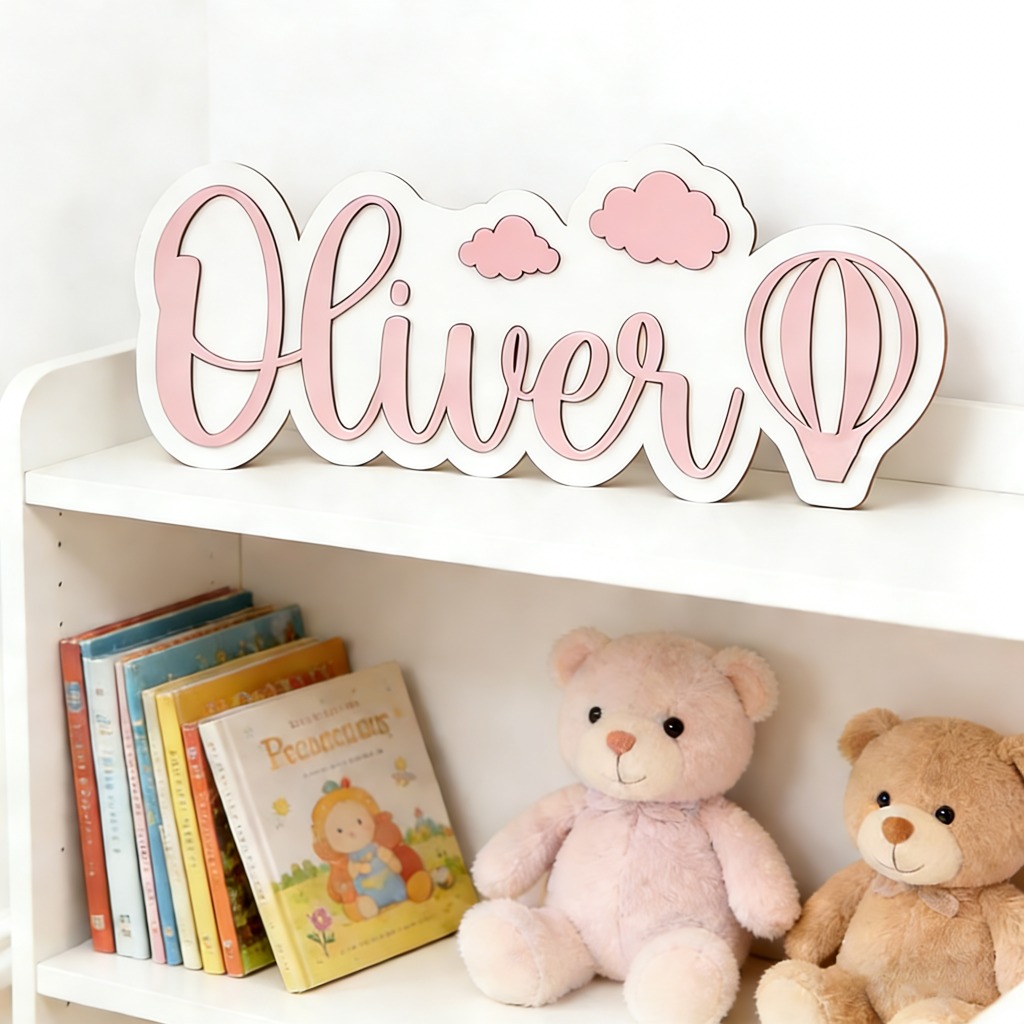 Personalized Custom Wooden Nam - огляд і ціна Baby Nursery Decor Girl