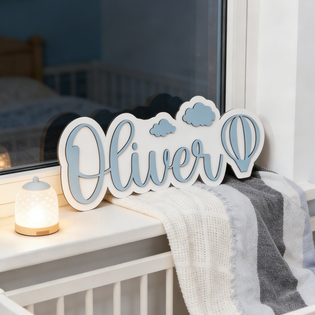 Personalized Custom Wooden Nam - огляд і ціна Baby Nursery Decor Girl