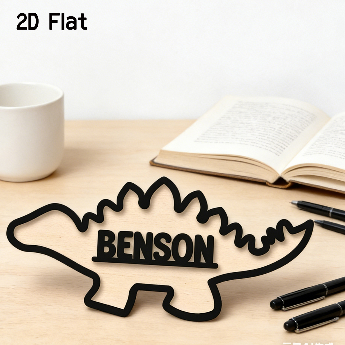 1Pc Cutom Dinosaur Wooden Acry - огляд і ціна Baby Nursery Name
