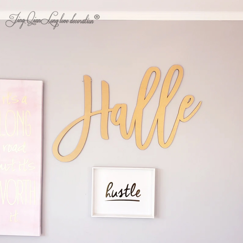 Custom Made Nursery Name Sign, - огляд і ціна Baby Nursery Name Letters