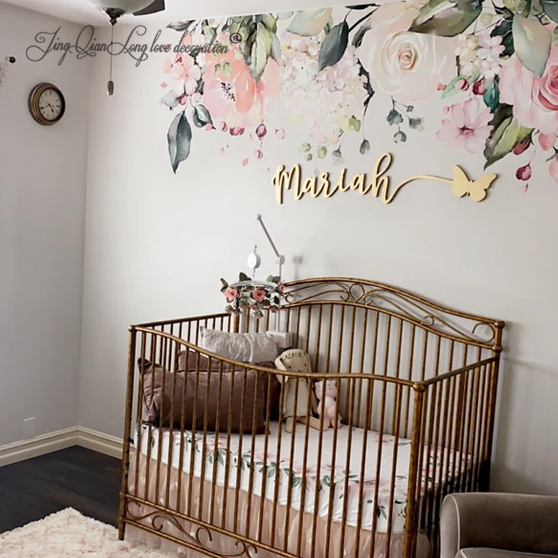 Custom Name Sign: Baby Girl Nu - огляд і ціна Baby Nursery Girl